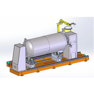 Cylindre soudé haute capacité homologué CE FANUC, 230L, cylindres d'argon vides, moteur PLC pour soudage industriel IP67 - Product Image 1