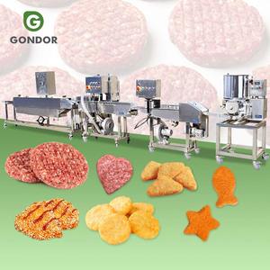 Ligne de production de galettes de poulet de 1000 kg, machine de formage de nuggets de poulet - Product Image 1