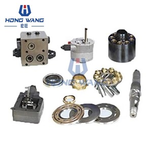 Kit de pièces de réparation pour pompe hydraulique d'excavatrice modèle 320C (A) : Retenue de bloc-cylindres, Plaque de retenue de sabot de piston, Plateau oscillant - Product Image 1
