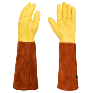 <span class=keywords><strong>Gants</strong></span> de jardinage imperméables et tactiles, résistants aux épines, aux griffes et aux coupures, pour la taille des roses, le désherbage et la protection contre les épineux et les cactus. - Product Image 6