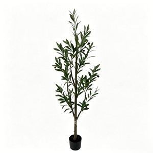 UV Resistant <b>Artificial</b> Olive Tree Faux <b>Potted</b> <b>Plant</b> <b>Large</b> Simulated Olive Tree <b>Outdoor</b> Indoor Landscape Decoration - Product Image 2