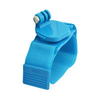 Support de ceinture de dragonne fixe en nylon rotatif à 360 degrés pour Gopro Hero 4S 4 3 + 3 2 1 XIAOYI SJ