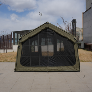 Carpa Inflable Expandible Air Pole de 8+8 m², Una Habitación, Un Salón, Un Techo Corredizo, Ideal para Campamentos Familiares Grandes - Product Image 1