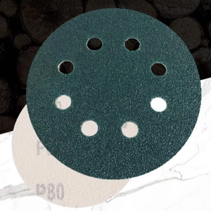 <span class=keywords><strong>Disque</strong></span> abrasif auto-agrippant 150mm/100mm à 6 trous en oxyde d'aluminium, film abrasif, pour usage OEM sur <span class=keywords><strong>bois</strong></span>/primaire/mastic - Product Image 1