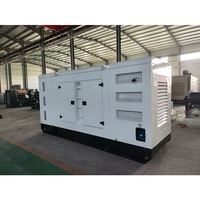 Grupo electrógeno diésel industrial monofásico DCEC de 500 kW, 600 kW, 650 kW, 1000 kW de potencia continua, usado, con cubierta.