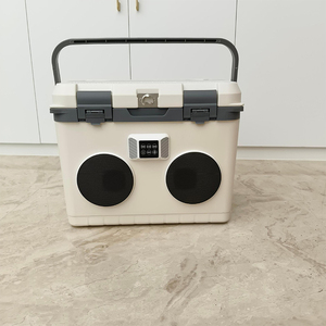 Glacière isotherme LIHENG avec haut-parleur, <span class=keywords><strong>conservation</strong></span> de la fraîcheur, glacière à glace avec musique, glacière pour boissons froides en plein air, glacière pour canettes, 15L 68L 145L - Product Image 3