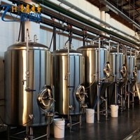 Recipiente de fermentacion de cerveza 2500L Tanque brillante Tanque de almacenamiento de bière