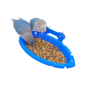 Jaula para loros de doble uso, cuenco colgante para loros, suministros para mascotas, periquito, pájaro, <span class=keywords><strong>bañera</strong></span>, ducha, pájaro, baño de agua o comedero para pájaros - Product Image 3