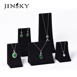 Jinsky 2026 Nouveau Design Présentoir à Bijoux Courbé pour Colliers, Boucles d'Oreilles et Pendentifs – Support de Comptoir pour Vente au Détail - Product Image 2