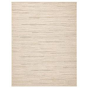 Alfombra Tejida a Mano con Textura Plana |   Beige Natural y Marfil |   Mezcla de lana y yute |   Tamaños Personalizados Disponibles - Product Image 1