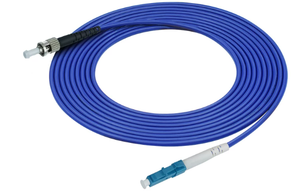 Câble de raccordement à <span class=keywords><strong>fibre</strong></span> <span class=keywords><strong>optique</strong></span> blindé, monomode, monobrin, LC-ST, anti-rongeurs, étanche, carré à rond - Product Image 3