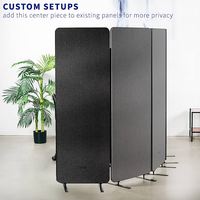 Panneaux acoustiques en feutre de fibre de polyester, contrôle du bruit, panneaux acoustiques en PET, insonorisation, cloison de bureau, séparateur acoustique