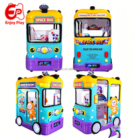 Máquina de juego infantil tipo columpio con monedas, doble asiento, para parques de atracciones y zonas de juego.