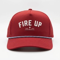Casquette de golf BSCI personnalisée perforée au laser, 5 panneaux, imperméable, avec cordon, casquette de baseball sportive, casquette snapback légère de qualité supérieure