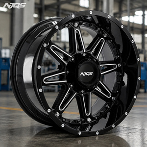 NJQS 휠 15x7 16x8 17x10 오프로드 비드락 림 4x4 단조 - Product Image 1
