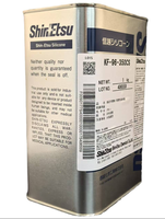 Huile de silicone ShinEtsu KF-96-350CS pour applications d'amortissement et d'étanchéité résistantes à la chaleur 1 kg