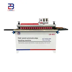 高品质木工封边机LB802中密度纤维板聚氯乙烯小型自动封边机