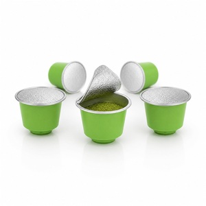 Capsules de matcha de qualité cérémonielle Uji premium compatibles avec les machines Nespresso, dosettes de thé vert biologique, marque privée - Product Image 3