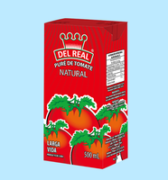 Cajas de Cartón para Jugos/Leche, Embalaje de Cartón de Alta Calidad para Llenar Cajas de Jugos
