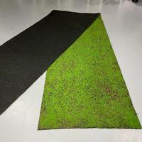 Karpet Rumput Buatan Mewah dengan Lumut Tahan UV Hijau untuk Penggunaan Luar Ruangan Dekorasi Pernikahan & Paskah
