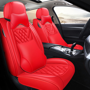 Breathable Leather <strong>Car</strong> <strong>Seat</strong> <strong>Covers</strong> Set <strong>Waterproof</strong> Automotive <strong>Seat</strong> <strong>Cover</strong> Anti-Slip Universal Fit <strong>for</strong> <strong>Cars</strong> Pick-up Trucks SUVs - Product Image 3