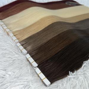 Băng trong phần mở rộng tóc 100% Remy tóc con người, đôi rút ra, tự nhiên, Mini, vô hình, trinh nữ, Nga, tiêm, dài, chất lượng salon - Product Image 1