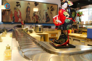 Venda quente Chain <span class=keywords><strong>Conveyor</strong></span> Fácil de instalar <span class=keywords><strong>Sushi</strong></span> Transfer <span class=keywords><strong>Conveyor</strong></span> System Adequado para Restaurante - Product Image 5