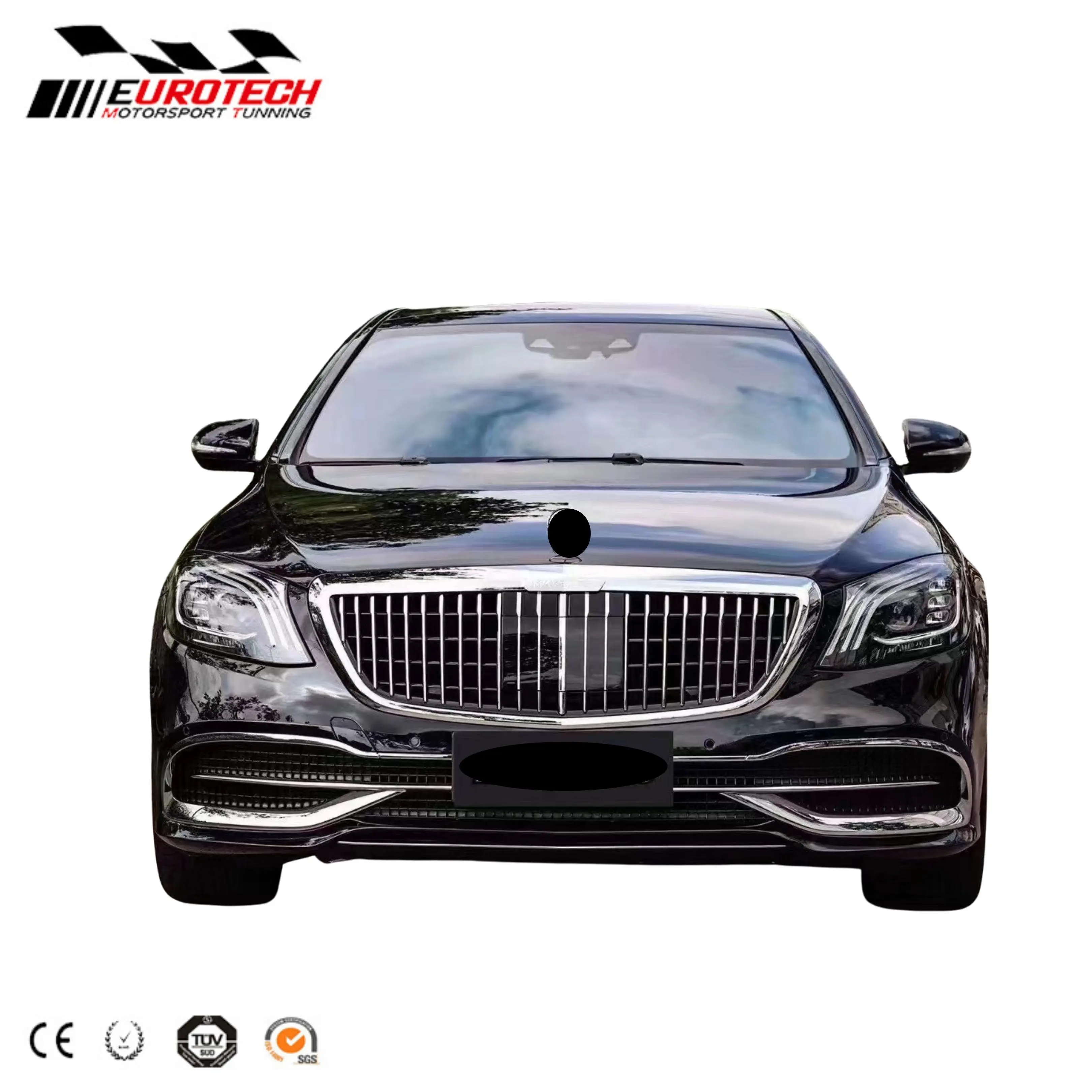 Jupes latérales de la classe S W222 S63 A MG Bodykit S63 Grille S65 W222 phare avant feux arrière pour classe S S600 2014-20y Offre Spéciale