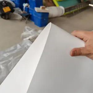 אטם גיליון בעל ביצועים גבוהים צלחות יריעות PTFE מורחבות גמישות עם צלחת PTFE בתולה מורחבת