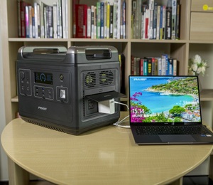 สถานีพลังงานสำรอง 600w 700w 1000w 2000w เครื่องชาร์จแบตเตอรี่แบบพกพา โซลาร์เซลล์  พร้อมแผงโซลาร์เซลล์ - Product Image 4