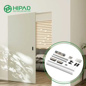 Sistema de Herrajes para Puertas Correderas, Riel Oculto Invisible, Kit Completo con Cierre Suave, Solución Integral para Puertas Interiores de Madera - Product Image 1