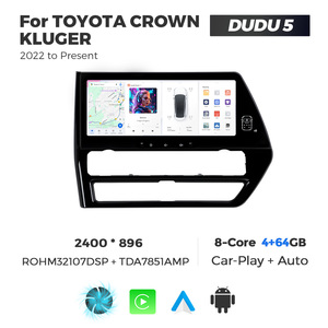 วิทยุติดรถยนต์ระบบแอนดรอยด์ MEKEDE รุ่น DUDU7 พร้อมระบบนำทาง GPS และ Car-play สำหรับรถยนต์ CROWN KLUGER ปี 2022-ปัจจุบัน - Product Image 3