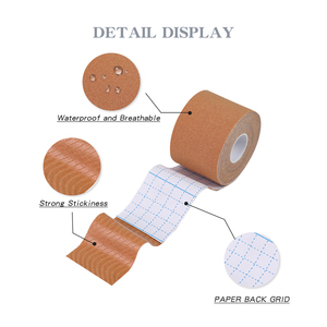 YOUNGSON Free Sample Custom Printed 5m 5cm Waterproof Kinesiology Tape Cotton Cloth <b>Athletic</b> <b>Support</b> With Unique Printed Pattern - Product Image 2