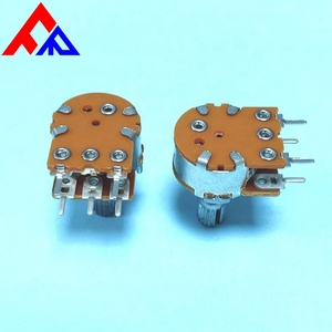 WH148 5PIN Metal D-axis <b>Switching</b> Potentiometer Fancy Rotating with <b>Switching</b> Potentiometer - Product Image 3