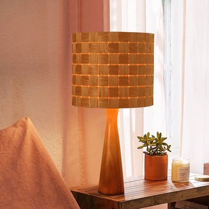 Lámpara de pie estilo madera natural, diseño Wabi Sabi, fuente de luz LED para sala de estar, dormitorio, estudio, iluminación decorativa - Product Image 4