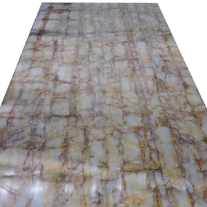 Tấm Đá Cẩm Thạch <span class=keywords><strong>PVC</strong></span> Với Lớp Phủ UV Bóng Cao <span class=keywords><strong>2.5Mm</strong></span> 2.7Mm 3Mm - Product Image 3