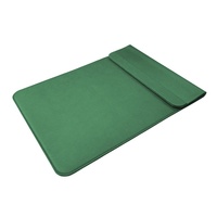 Housse pour ordinateur portable en cuir PU personnalisée, moderne, imperméable, sac de voyage protecteur avec toucher doux, durable, fonction de charge sans fil
