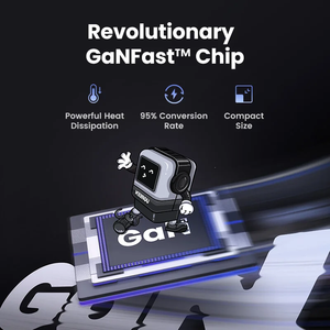 UGREEN GaN 65W PPS USB C Cargador <span class=keywords><strong>Robot</strong></span> Diseño Adaptador de carga rápida Potable <span class=keywords><strong>Mini</strong></span> Cargador de pared Adaptador de corriente para iPad MacBook - Product Image 5