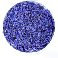 Pétales de bleuet séchés 100% naturels, bleu saphir, comestibles, colorant alimentaire naturel, vegan, décoration pour pâtisserie, fleurs bleues