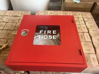 TLD : Boîte à hydrant d'incendie en acier, armoire de rangement sécurisée verrouillable pour enrouleur de tuyau, pour usine, entrepôt, intérieur
