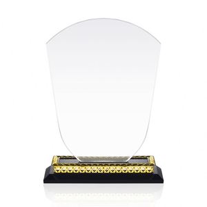 Trofeo de Cristal K9 en Blanco de Alta Calidad al por Mayor de Fábrica con Base Dorada - Product Image 5