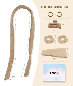 Diadema <span class=keywords><strong>de</strong></span> rizador <span class=keywords><strong>de</strong></span> <span class=keywords><strong>pelo</strong></span> sin calor <span class=keywords><strong>de</strong></span> <span class=keywords><strong>terciopelo</strong></span> para rizos ondulados naturales Juego <span class=keywords><strong>de</strong></span> rizador <span class=keywords><strong>de</strong></span> <span class=keywords><strong>pelo</strong></span> suave sin calor con pinzas para el <span class=keywords><strong>pelo</strong></span> Scrunchies - Product Image 2