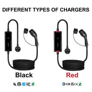 Cargador Inteligente para Vehículos Eléctricos, WiFi, App, 7kW, 32A, Tipo 1, Cargador de Emergencia Doméstico con Cable de 5 Metros - Product Image 6