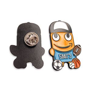 Wholesale Customized Sports Team Club Decorative Souvenir Enamel <b>Pins</b> 3D 2D Metal Crafts LOGO <b>Badges</b> for Clothes Hats Lapels - Product Image 1