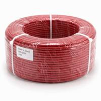 Fil tressé en silicone et fibre de verre style UL3122, 200°C 300V, pour câblage interne d'appareils électroménagers, cuiseurs à riz, fours et éclairage