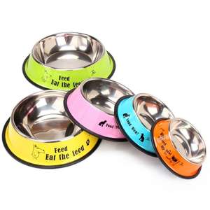 Tigelas para ração de cães e gatos, tigelas de aço inoxidável para beber e comedouros automáticos - Product Image 2