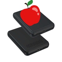 Série promotionnelle, simple et portable, batterie externe sans fil magnétique 5000mAh 5W, affichage LED