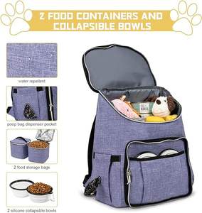 Muestra gratuita de transportín para gatos con etiqueta de identificación, transportín para gatos aprobado por la TSA, transportín plegable de viaje para mascotas de lados suaves, 12 oz. - Product Image 6