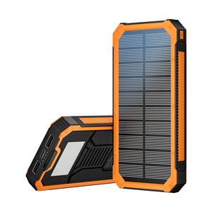 Sản phẩm công nghệ mới 2025 OEM Logo di động sạc di động công suất cao 10000mAh ngoài trời chống thấm năng lượng mặt trời ngân hàng điện - Product Image 1