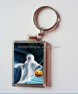 3D <b>Anime</b> <b>Keychain</b> Factory Wholesale Custom PET <b>Keychain</b> Double Sided Printing for Promotional Gifts and Bag Decor - Product Image 6